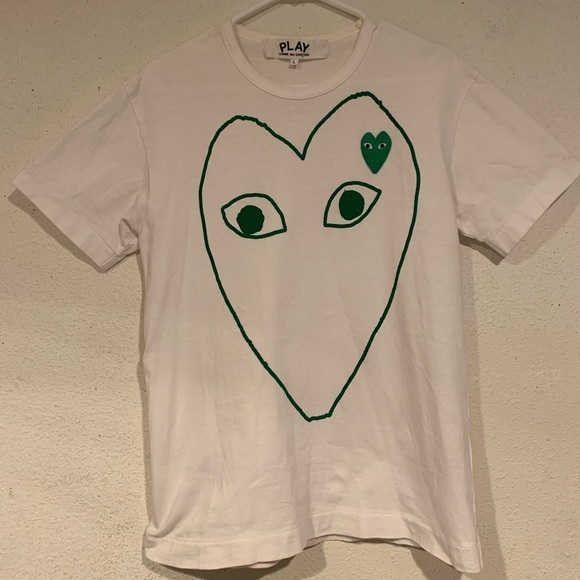Comme des Garcons PLAY Other - Comme des Garcons Green Heart tee